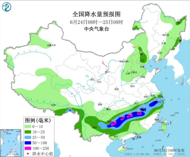 黄淮华北要小心强对流 贵州湖南浙江多地暴雨