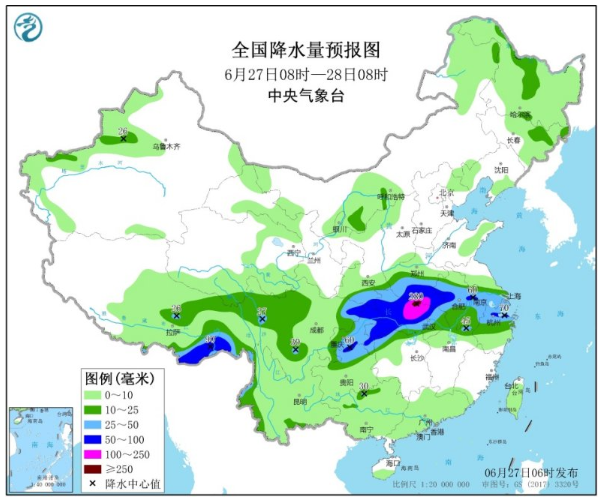 端午末四川贵州等地迎来强降雨天气 西北华北等地多阵雨及暴雨