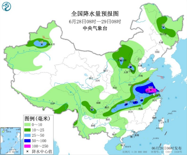 端午节后黄淮江汉等多地大到暴雨 西北华北强对流多发