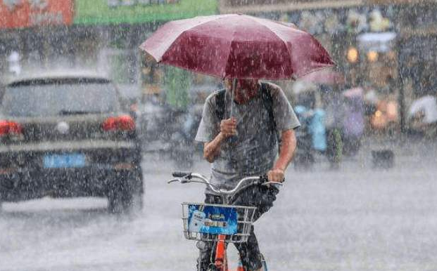 安徽合肥发布暴雨预警：至少10市都有大暴雨