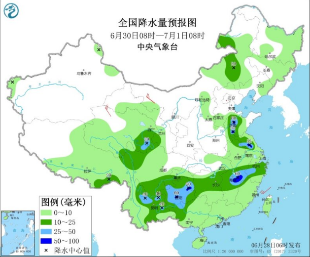 端午节后黄淮江汉等多地大到暴雨 西北华北强对流多发