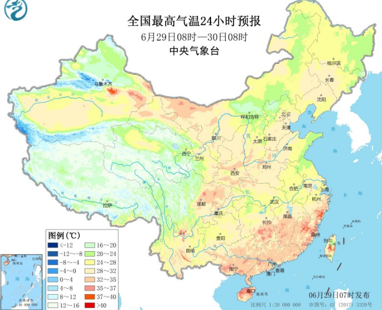 华北等地对流性天气来袭 云贵江南有暴雨