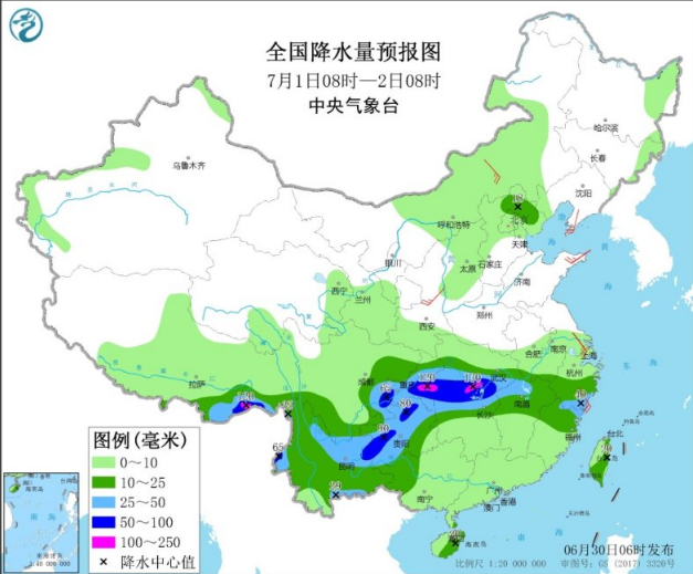 华北黄淮雷暴冰雹较多 江南中北部和西南有暴雨