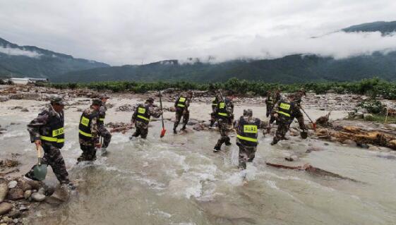 凉山冕宁大暴雨已安置群众5630余人 目前抢险救灾工作仍在进行