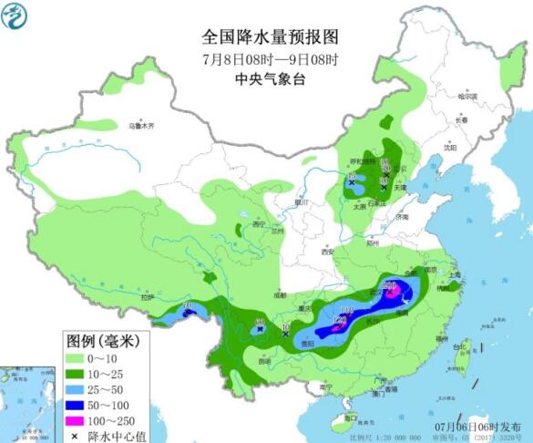 高考前夕南方降雨仍频繁 华北江淮中到大雨考生赴考备好雨具