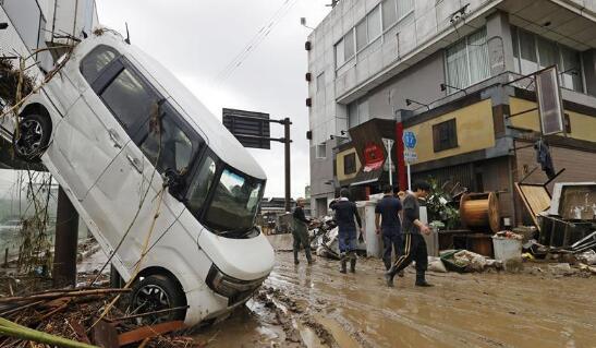 日本九州暴雨已造成57人死亡 138万人被疏散仍有12人失踪