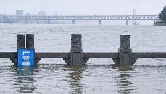 武汉暴雨长江水位出现超警戒 目前已封堵沿江闸口113座