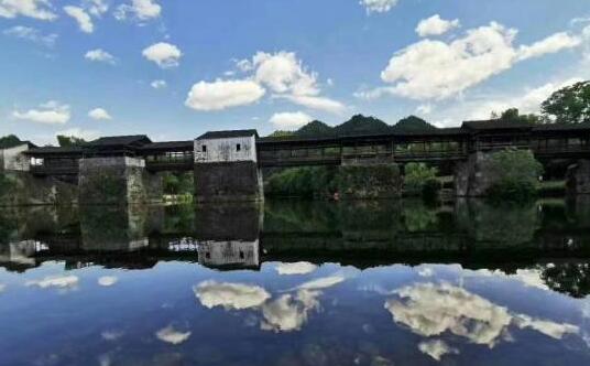 江西婺源800年彩虹桥被洪水冲毁是怎么回事 官方回应来了
