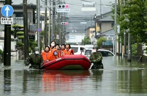 日本九州暴雨洪涝最新消息 死亡人数增至62人4746栋房受损