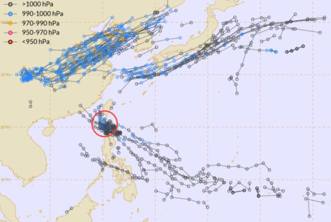 3号台风最新消息实时路径图今天 台风“森拉克”未来影响我国吗