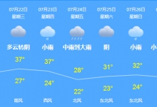 浙江雨水减退高温强势回归 明日杭州将遭遇37℃高温