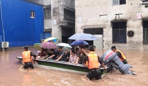 重庆21个区县暴雨引发洪涝 已造成1人死亡2人失踪