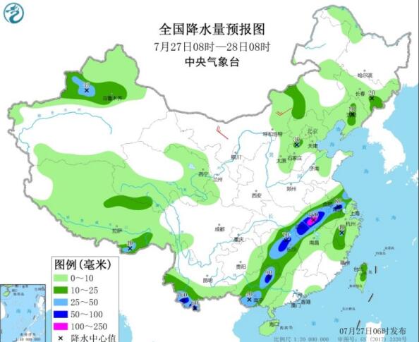 今日长江流域雨势明显减弱 江南华南维持40℃高温闷热