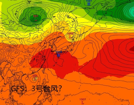 今年第3号台风“森拉克”是否真的会来 距离预测时间只剩5天