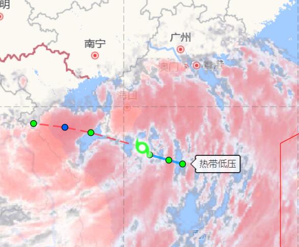 2020海南台风预报最新消息 “森拉克”将登陆海南风雨预定