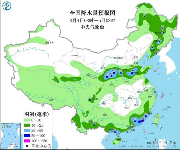 4号台风黑格比将袭浙江福建 未来3天华北黄淮降水多