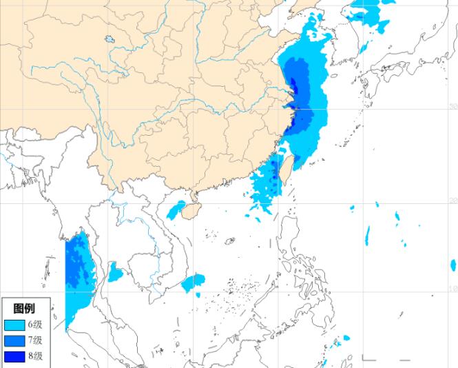 浙江台风最新消息今天 4号台风将登陆温岭到苍南沿海