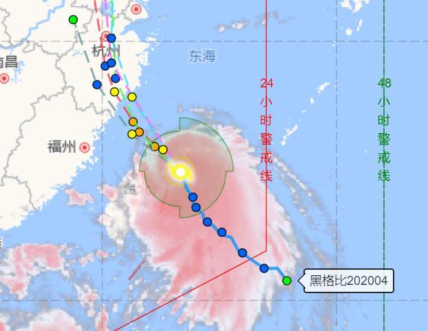福建台风2020最新消息  受“黑格比”影响北部迎大暴雨