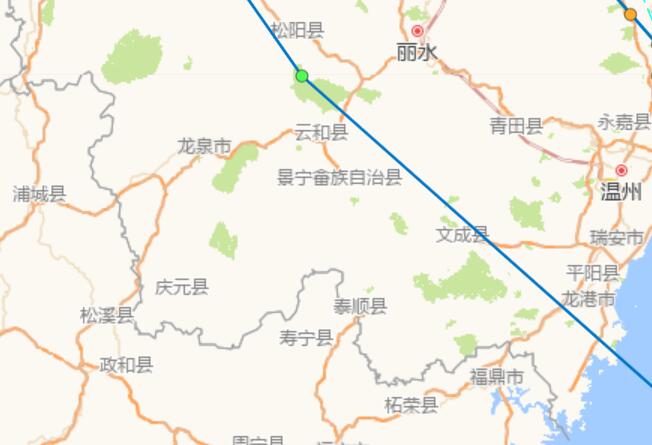 2020浙江台风路径实时发布系统 “黑格比”为14年来首个正面登陆温州台风