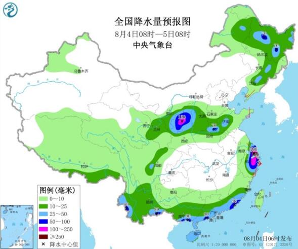 4号台风黑格比登陆浙江乐清沿海 中央气象台继续发布台风橙色预警