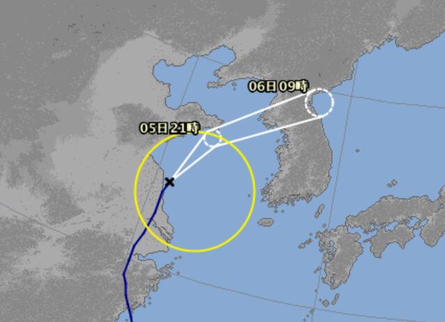 4号台风黑格比实时路径图 2020年4号台风最新路径发展趋势图