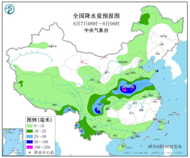 2020黑格比台风最新消息 黑格比减弱移入黄海并趋向朝鲜