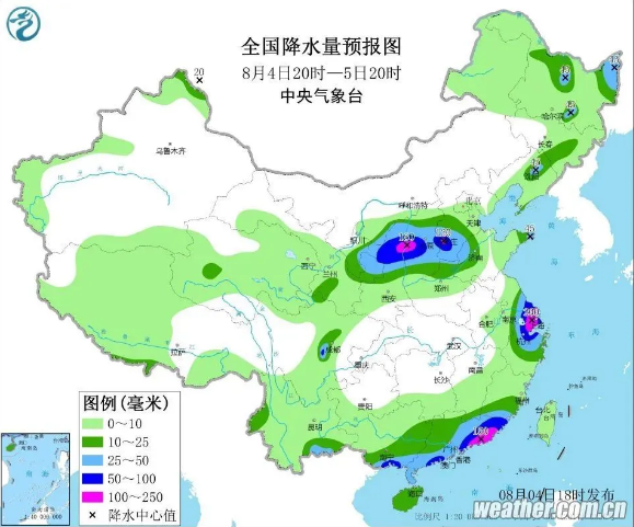 台风黑格比最新路径图 山东滨州将有大到暴雨天气