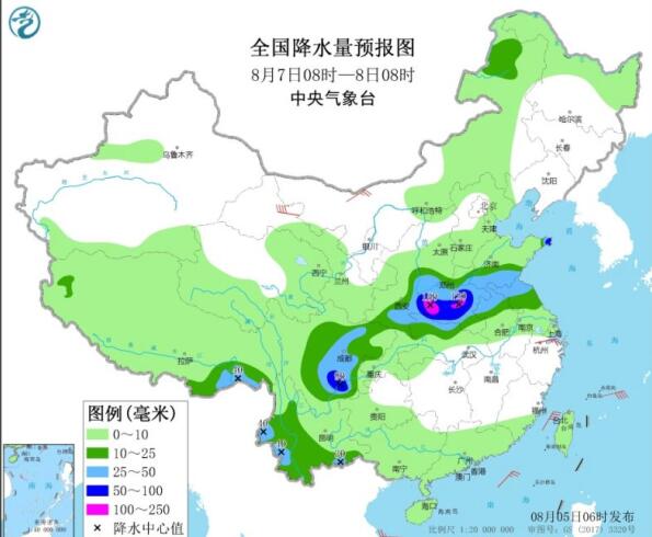 今日台风“黑格比”对我国的影响减弱 华北黄淮等地有大到暴雨