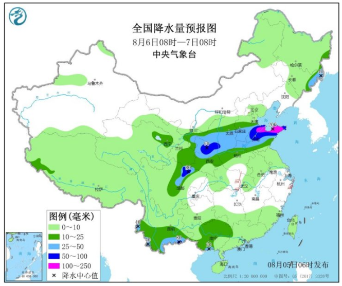 2020黑格比台风最新消息 黑格比减弱移入黄海并趋向朝鲜