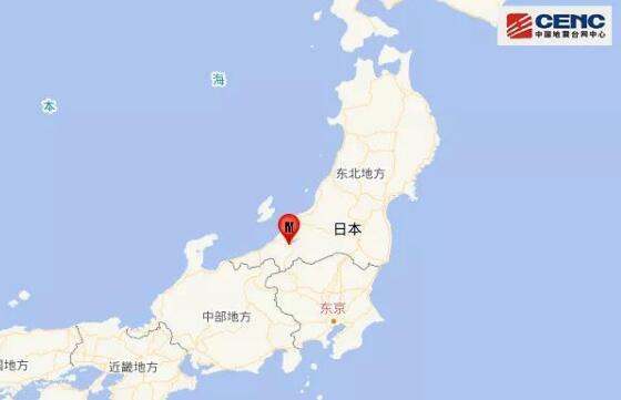 日本本州岛附近发生5.2级地震 目前还未发布海啸预警