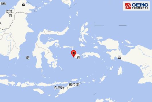 印尼地震最新消息2020 印尼布鲁岛突发5.1级地震
