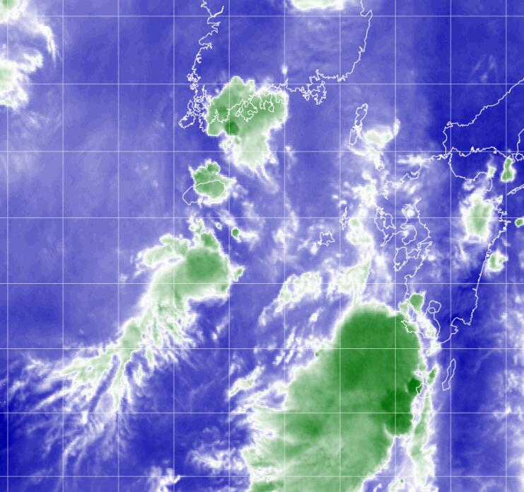 5号台风路径实时发布系统卫星云图 “蔷薇”最新高清云图发展