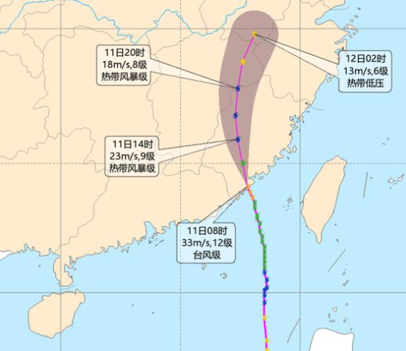 安徽台风最新消息今天 6号台风接下来会影响安徽吗