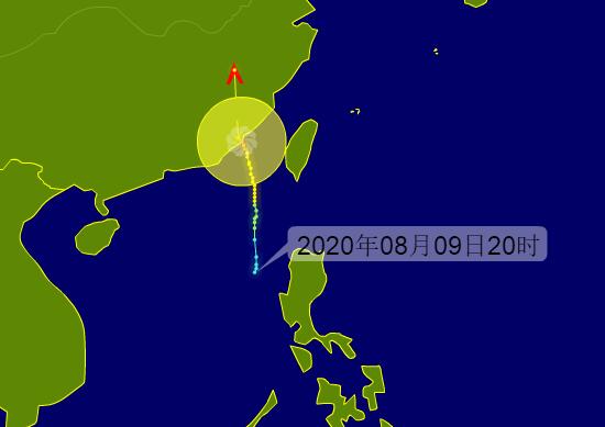 厦门台风米克拉最新消息2020 将有大暴雨过程风力可达14级