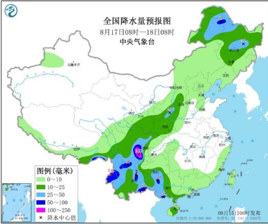 周末西北华北等地雨水频繁 江淮江汉一带高温不断35℃以上