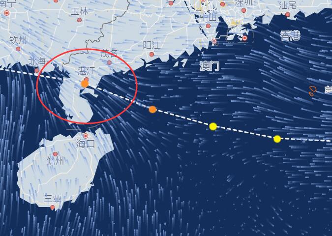 2020台风海高斯路径图实时发布 7号台风未来登陆地点预测