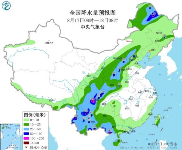 四川甘肃等多地暴雨如注 江南江淮一带有35℃以上高温