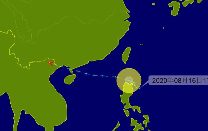 温州台风网7号台风台风路径图 最新海高斯实时台风路径图更新