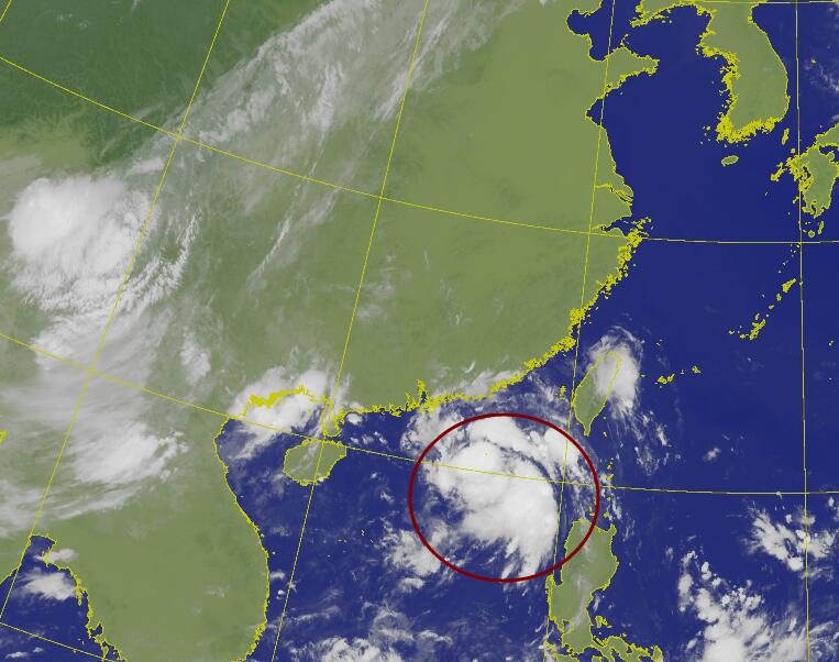 七号台风路径实时发布系统高清云图 中央气象台台风网“海高斯”云图情况