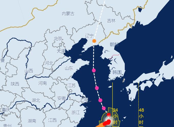 台风路径实时发布系统8号路径图 台风“巴威”路径图实时更新