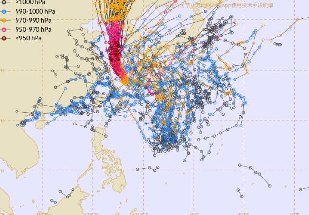 2020年10号台风叫什么名走势图 十号台风未来发展及路径走向图