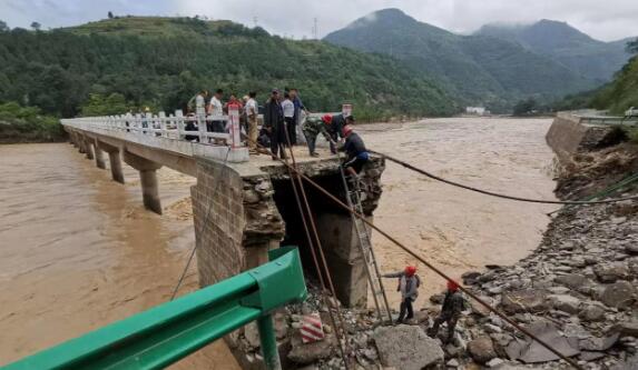 陕西继续发布暴雨蓝色预警 这些地方发生泥石流可能性大