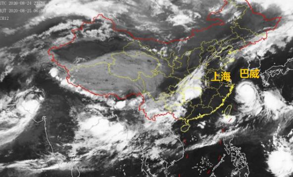 2020上海台风路径实时发布系统今天 8号台风巴威会影响上海吗