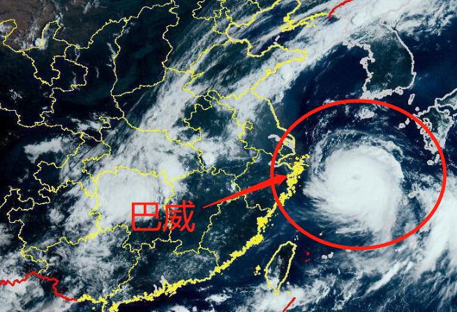 2020年第8号台风最新消息发布 巴威升级即将登陆影响我国东部
