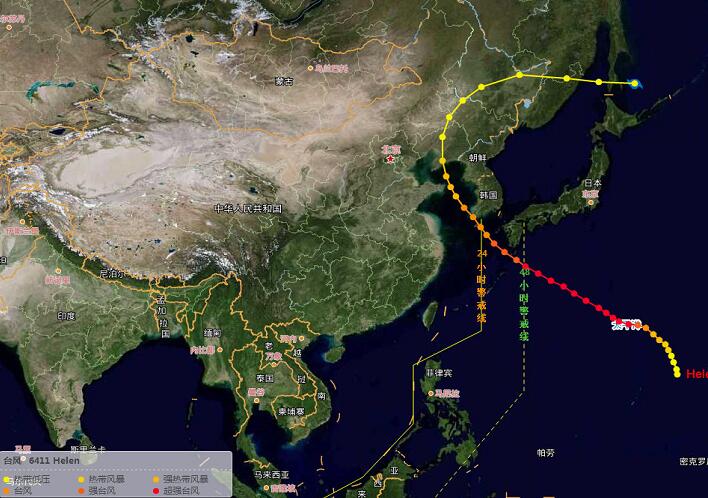 辽宁台风最新消息2020 台风巴威可能会成为登陆辽宁最强台风