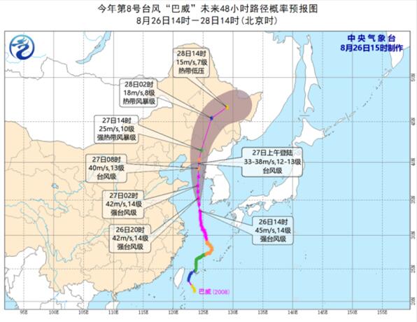 台风巴威在长江下游掀起巨浪 1123人193艘船舶安全撤离