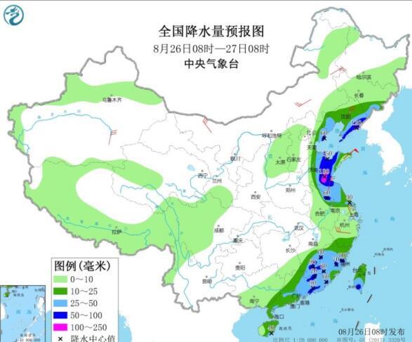 14级台风巴威预计27日登陆辽宁沿海 西北华北降温10℃以上