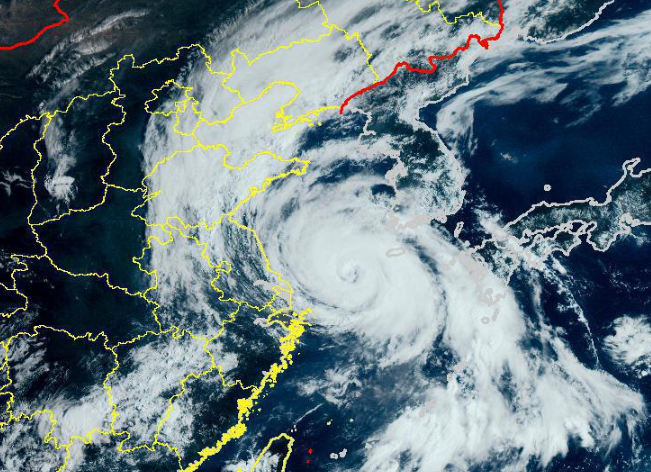 今年第8号台风“巴威”最新消息 预计明日上午登陆我国辽宁