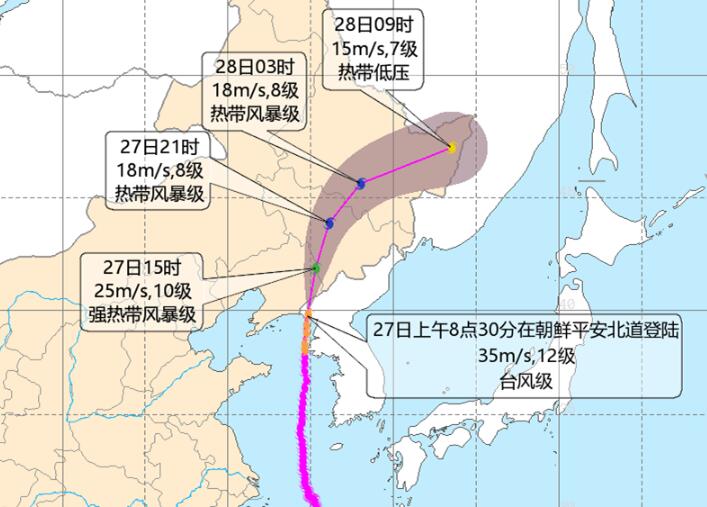 8号台风最新消息2020路径图 台风巴威路径实时发布系统路径趋向图