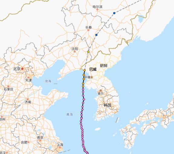 8号台风最新消息2020路径图 台风巴威路径实时发布系统路径趋向图